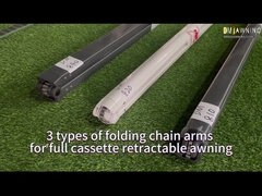 Full Cassette Retractable Awning của cánh tay
