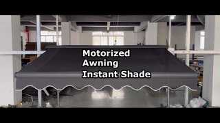 Mái hiên có tay cầm có thể thu vào 580-Nửa Cassette