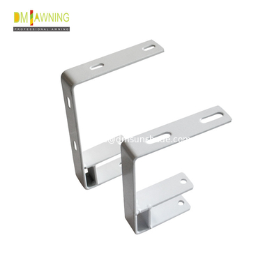 Half Box Telescopic Window Awning Mounting Brackets Steel