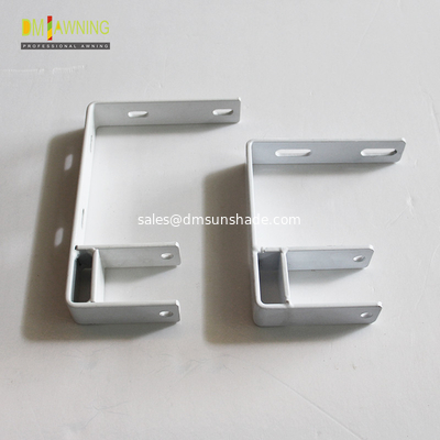 Half Box Telescopic Window Awning Mounting Brackets Steel