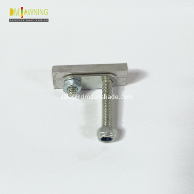 White Aluminum Awning Parts Arm Bar Awning Connection Kit