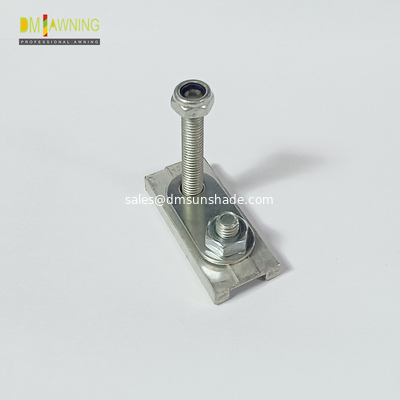 White Aluminum Awning Parts Arm Bar Awning Connection Kit