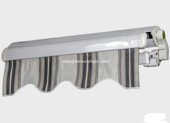 Aluminium garden high quality half cassette awning