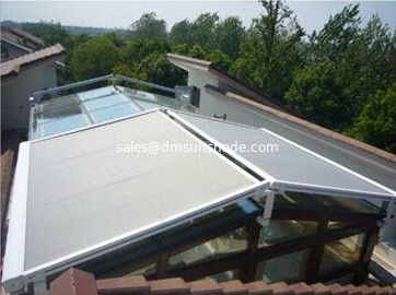 Aluminum Retractable Roof Awning Conservatory Full Cassette Folding Arm Awning