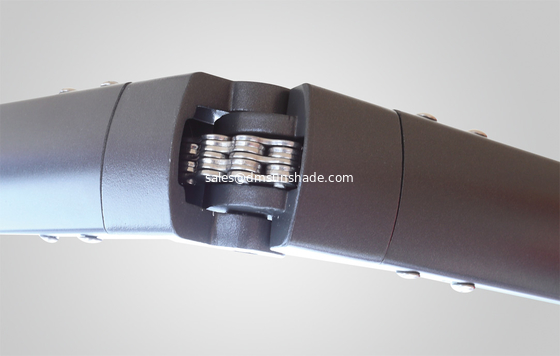 aluminium semi cassette awning accessories factory, Chinese heavry retractable awning components