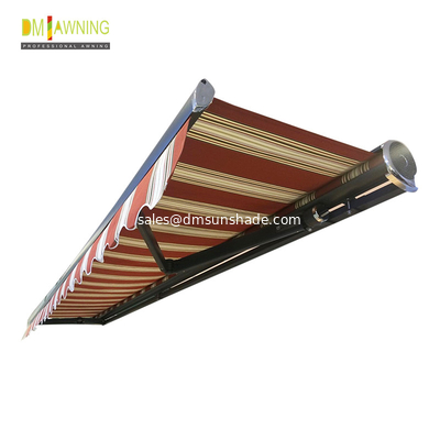 Aluminium garden high quality half cassette awning