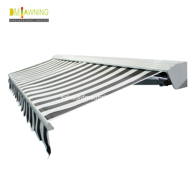 Waterproof sunsetter Manual Retractable Awning Balcony Door Awning Hand Swing