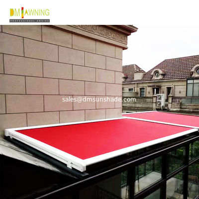 Aluminum Retractable Roof Awning Conservatory Full Cassette Folding Arm Awning
