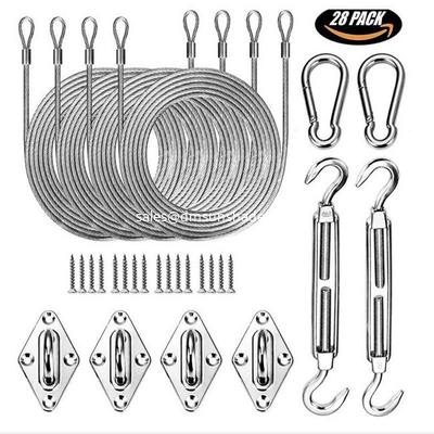 Stainless Steel 316 Roof Sun Sail Parts Outdoor