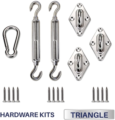 Stainless Steel 316 Roof Sun Sail Parts Outdoor