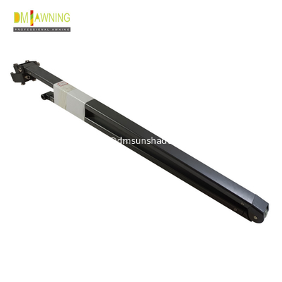 Aluminium Retractable Arm Awning Folding Retractable Arm Black