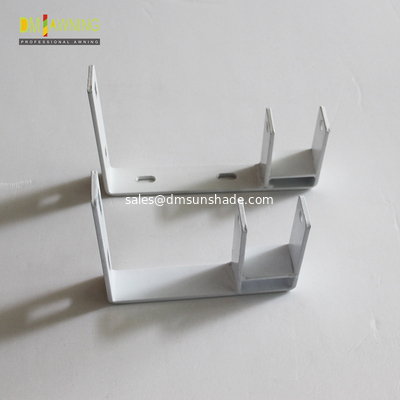Half Box Telescopic Window Awning Mounting Brackets Steel