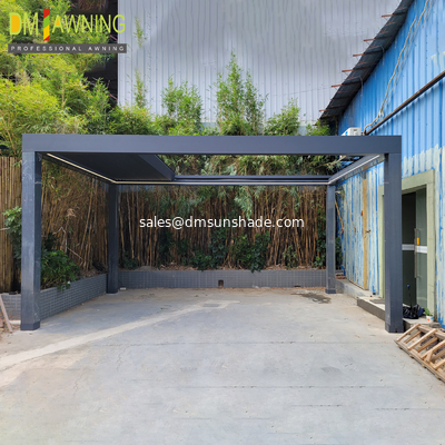 ngoài sân hiên thông minh nhấc nhọn nhôm pergola