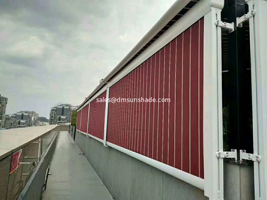 Mái hiên di động chống thấm nước và chống nắng cho mái nhà kính