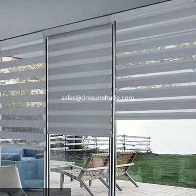 Điều khiển ánh sáng & riêng tư không nấc cửa sổ phòng ngủ cửa sổ văn phòng rèm sọc đôi nhung