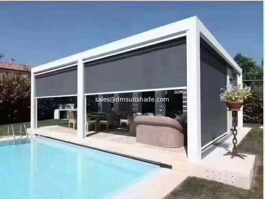 Windroof Zip trcak blind kit Chain Giải pháp bền cho các ứng dụng thương mại và cửa sổ