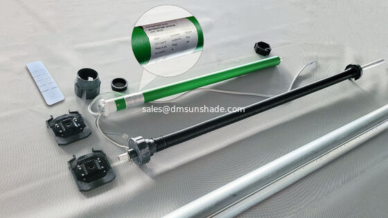 Rèm Zip Chống Gió Motor Hỗ Trợ Nâng Tay Cho Sân Vườn & Ban Công Rèm Cuốn