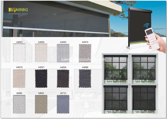 Bộ dụng cụ bao phủ roller blind có thể kéo ra