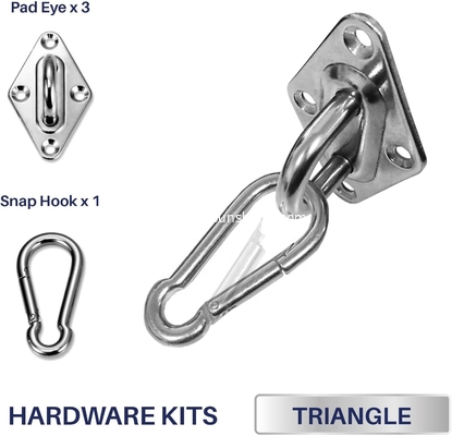 Stainless Steel 316 Roof Sun Sail Parts Outdoor