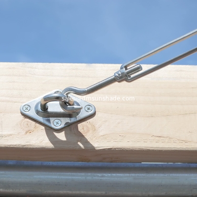 Stainless Steel 316 Roof Sun Sail Parts Outdoor
